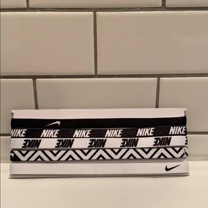 Pack of 5 no slip Nike headbands
